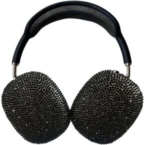 Cute Rhinestone Cover for Airpods Max, Bling Apple Headphone Case Sparkling Glitter Airpod pro max Ear Covers Protective Accessories