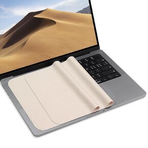 ProElife 13-inch Laptop Screen Keyboard Imprint Protection 2-Pack Soft Microfiber Liner Clean Cloth Cover for 2024-2021 MacBook Pro 14 inch M4 M3 M2 M1 Pro Max and MacBook Air 13.6