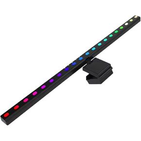 Monitor Light Bar for 24-27 Inch, with 7color RGB Stepless Dimming 3Color Temperatures Touch Control USB Powered Screenbar for Office/Game