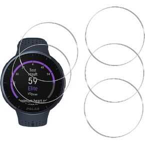 [5 Pack] Tempered Glass Screen Protector for Polar Pacer Pro Watch,Anti-Scratch,Anti-Fingerprint,HD Screen Protector Compatible with Polar Pacer Pro
