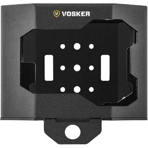 VOSKER Metal Security Box for V150 V300 Outdoor Security Camera - Protective Heavy Duty Steel Case, Weather & Animal Resistant, Easy Accessible Panel