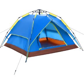 Tents for Camping Instant Pop Up Tents,2/3 Person Easy Setup Tent Automatic Tent with Removable Outer as Sun Shelter,Waterproof & Windproof Family Tents for Camping Outdoor Picnics Backyard