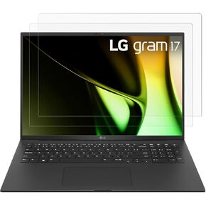YINOVEEN 2 Pack 17 inch Anti Glare Screen Protector For LG gram 17 (Model: 17Z90R-K/ 17Z90R-A/ 17Z90Q/ 17Z90N/ 17Z95N/ 17Z90P/ 17Z95P/ 17U70P/ 17U70N) Laptop, Reduce Eyes Strain Filter