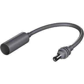 Starlink Mini DC Extension Cable 17CM Waterproof Power Hole Extender Cable Scratchproof Compatible with Starlink Mini Pipe Adapter and Original Power Cable