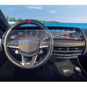 (2Pack) 2025 CT5/CT5-V/CT5-V Blackwing Screen Protector for Cadillac 33-inch Touchscreen, 2025 C adillac CT5 Accessories High Clarity Protective Film 2025 CT5 Advanced LED Display 33"