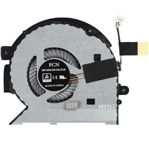 New CPU Cooling Fan for HP Envy x360 15-BP 15-BQ 15-BG 15M-BP 15M-BQ 15-BP001TX 15-BP100TX 15M-BQ021DX 15-BQXX 15-BQ104TX 924348-001 TPN-W127 TPN-W128 FJGF DFS561405PLOT