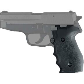 Hogue 28000 Sig Sauer P228 P229 Rubberfinger Grooves Black