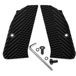 Guuun G10 Grips for Compact CZ Shadow 2 Custom CZ-75 Slim Palm Aggressive Tactical Texture