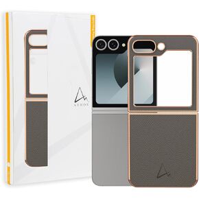 ARMOR Leather Case for Samsung Galaxy Z Flip 6 (Dusty Rosé)