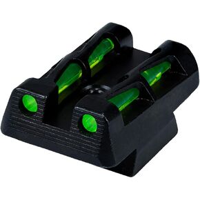 HiViz CZ Lite Wave Rear Sight Handgun, Green, Red, Black, One Size
