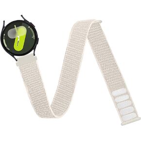 20mm Sport Ankle/Arm Band Compatibel with Samsung Galaxy Watch 7/6/5/4/FE Band 44mm 40mm/Watch 5 Pro/Galaxy Watch 6 Classic Band 47mm 43mm/Watch 4 Classic Band,Elastic Nylon Arm Bands for Women Men in Saudi Arabia