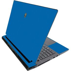 MightySkins Skin for Alienware M17 R3 (2020) & M17 R4 (2021) - Solid Blue | Protective Viny wrap | Easy to Apply and Change Style | Made in The USA