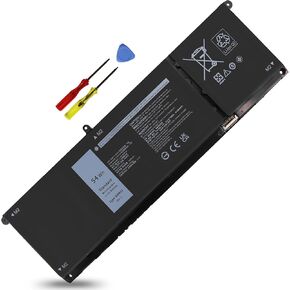 54Wh V6W33 Battery for Dell Inspiron 3510 3511 3515 3521 5310 5410 5418 5510 5625 5635 5518 Vostro 3515 3525 3562 5620 Latitude 3320 3330 3420 3520 XDY9K 927N5 FH3K2 JGCCT R1508STW Replacement