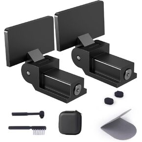 2PCS Dust Cover Hinge Replacement Part for AT-PL120 AT-LP120-USB AT-LP60X at-LP5 at-LP3 Turntable .2 pcs Dust Cover turntabler Cushioning Rubber Particles, Turntable Needle Stylus Brush,Record mitt