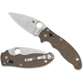 SPYDERCO MANIX 2 BRN CANVAS CPM