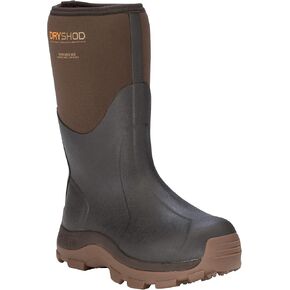 Dryshod Mens Haymaker Mid Hard Working Farm Boot - Brown HAY-MM-BR