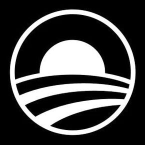 Obama Decal Vinyl Sticker|Cars Trucks Vans Walls Laptop| White |5.5 x 5.5 in|LLI261
