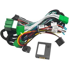 16pin Car Radio Stereo Power Retrofit Harness Cable Wire Loom for 2004-2014 Volvo XC90 with Fiber Amplifier Can Bus Decoder in Kuwait