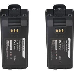 2-Pack 3500mAh Replacement Battery for Icom IC-F3400 IC-F3400D IC-F3400DP IC-F3400DPS IC-F3400DPT IC-F3400DS IC-F3400DT IC-F4400 IC-F4400D IC-F4400DP fits Part No. BP-283 BP-284 BP-303