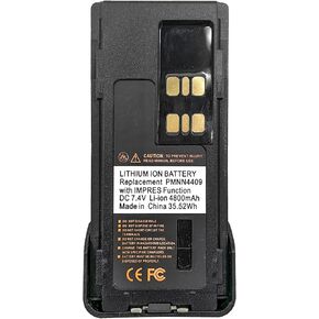 PMNN4409 PMNN4409AR IMPRES Li-Ion 7.4V 4800mAh High Capacity Battery Compatible with XPR3300 Series, XPR3500 Series, XPR7350 Series, XPR7550 Series