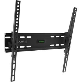 Tilting TV Wall Mount, Low Profile TV Bracket for Most 26-55 inch LED LCD OLED, Plasma Flat Screen TVs with VESA 400x400mm, Fits 16" Wood Stud, Holds up to 99lbs