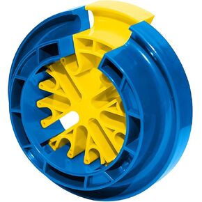 Wire Comb Cable Management Network Cable Tool Anti Entanglement Tool Installing Cables Connected to The Network Easier Cables or Wires with a Diameter Up to 1/4" (Outer Ring Blue)