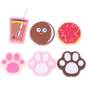 ARTIBETTER 6pcs Data Cable Protective Sleeve Cable Lines Cover Dessert Shaped Protector Fruit Data Cable Sleeve Cute Cable Protectors Charger Cable Charging Cable