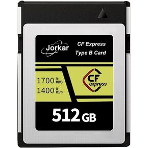 CFexpress Type B Memory Card 1TB Gold for Cameras Nikon Z6/Z7/Z9/D6/D5/D850/D500, for Canon EOS-1DX/C300/C500/R5 R5C R3, for Panaso GH6/S1/S1R/S1K, DJI Ronin 4D, Up to 1700MB/s 8K 4K