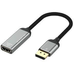 HDMI Extender Cable, Ultra high Speed Mini DisplayPort to HDMI Female Short MiniDP to HDMI 4K60Hz, Compatible with PS5 Roku Stick Blu Ray Player HDTV Laptop -L=10in