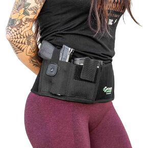 Belly Band Holster for Concealed Carry | Combat Veteran Owned Company |IWB Holster | Waist Band Handgun Carrying System | Hand Gun Elastic Holder for Pistols