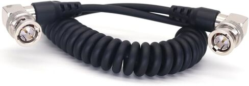 ,75-Ohm Coaxial Cable,BNC to BNC,Elbow BNC-Elbow BNC Coax Cable,HD-SDI Video Cable in Kuwait