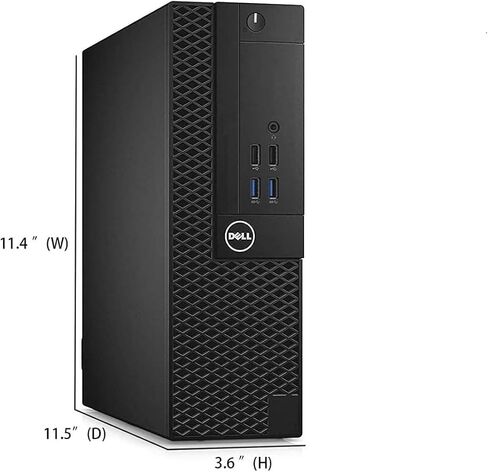 Dell Optiplex 3050 SFF Desktop ، 23.8 "FHD Monitor و RGB SPEAKER SET ، CORE I5-6500T ، 8GB RAM ، 256GB SSD ، Keyboard & Mouse ، WIN10 PRO (READED) in Saudi Arabia