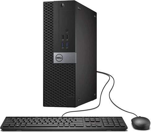 Dell Optiplex 3050 SFF Desktop ، 23.8 "FHD Monitor و RGB SPEAKER SET ، CORE I5-6500T ، 8GB RAM ، 256GB SSD ، Keyboard & Mouse ، WIN10 PRO (READED) in Saudi Arabia