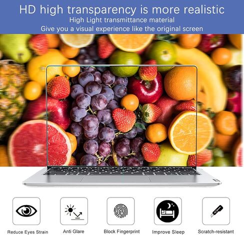 واقي شاشة الضوء الأزرق المكون من 2 حزمة ل 17.3 "HP LAPTOP/HP ENVY 17/HP PAVILION 17/HP OMEN 17 ، HP 17T 17Z 17-BY 17-CA 17-CN 17-CP 17T-CH 17T-CR 17-an مرشح شاشة حماية العين 17-CB 17-CK in Kuwait