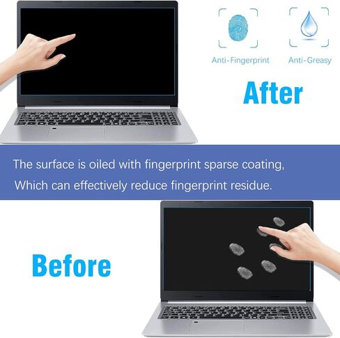 واقي شاشة الضوء الأزرق المكون من 2 حزمة ل 17.3 "HP LAPTOP/HP ENVY 17/HP PAVILION 17/HP OMEN 17 ، HP 17T 17Z 17-BY 17-CA 17-CN 17-CP 17T-CH 17T-CR 17-an مرشح شاشة حماية العين 17-CB 17-CK in Kuwait