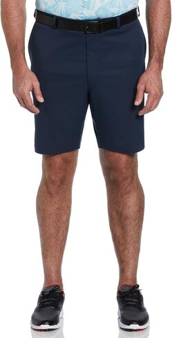 PGA TOUR 9" Men’s Golf Shorts with Active Waistband, Solid Stretch Fabric, Sun Protection, Moisture-Wicking in Saudi Arabia