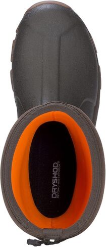 Dryshod Mens Haymaker Mid Hard Working Farm Boot - Brown HAY-MM-BR in Saudi Arabia