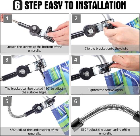 2 مجموعة كرسي التخييم مع المظلة ، كرسي التخييم مع راحة القدم ، مظلة كرسي قابلة للتعديل مع المشبك ، SPF 50+ ، كرسي التخييم الشبكية القابلة للطي لخارجية (أسود ، أكسفورد) in Kuwait