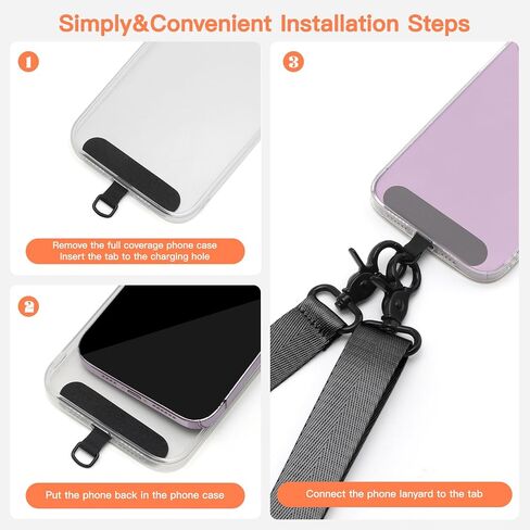 Cell Phone Lanyard Can Be Crossbody Can Hang Neck Cell Phone Case Clip Piece Chain With Lanyard in Saudi Arabia