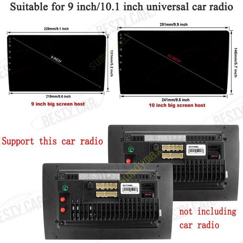 يناسب Suzuki Grand Vitara 2005-2015 Car Radio Stereo Fascia Frame in Kuwait