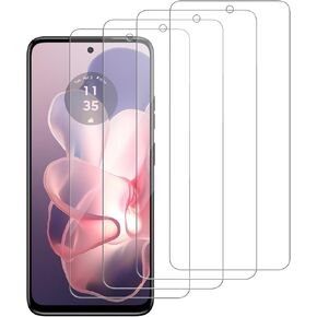 [4 Pack Glass Screen Protector Compatible for Motorola Moto G Power 5G (2024) / XT2415 [9H Hardness]-HD Screen Tempered Glass, Scratch Resistant,Easy Install [Case Friendly]