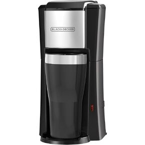 BLACK+DECKER CM618C Single Serve Coffee Maker, Black