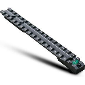 Monstrum Picatinny Rail Mount for Ruger American Rifles with Integrated Level Bubble | Rimfire