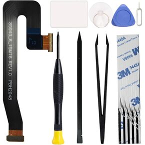 for Galaxy Tab A7 10.4 2020 LCD Display Flex Cable Ribbon Replacement Repair Part, Compatible with Tab A7 10.4 2020 SM-T500/505, with Toolkit