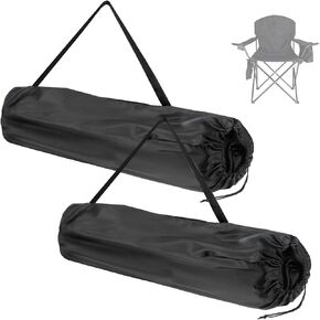 Camping Chair Replacement Bag for Coleman Portable Folding Chair Carry Bag with Shoulder Strap, Protective Carrying Chair Bag for Travel Outdoor Camping Sports (Chair is Not Included) - 2 Pack