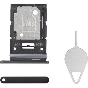 Sim Card Tray Replacement for Samsung Galaxy A54 (Single SIM Version) Graphite Card Tray Slot Holder Bracket Adapter with Needle Ejector for A54 SM-A546U SM-A546U1