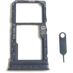 Micro SD Holder Nano SIM Card Tray Replacement for Motorola Moto G 5G 2023 XT2313 (Blue)