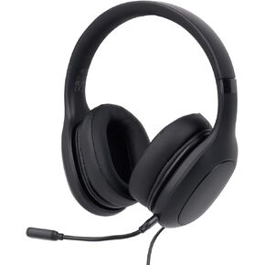 Wired Headset Office with Microphone, Headphone Over-Ear Adjustable Headband Comfortable Ear Cushion Work on Computer PC Mac Laptop