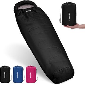 Cold Weather Mummy Sleeping Bag 15°F Extreme 3-4 Season Sleeping Bag for Adults - 0 Degree Winter Sleeping Bag, Machine Washable for Hiking Backpacking & Outdoor Activities