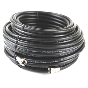 KUNOVA (TM 50 FT RG-6 Satellite TV Coaxial Cable RG6 3.5 Ghz 50FT New with CONNECTORS UL CMG …